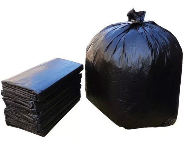 140 Litre Heavy Duty Black Bag