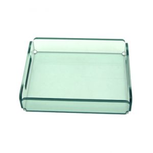 green acrylic tray
